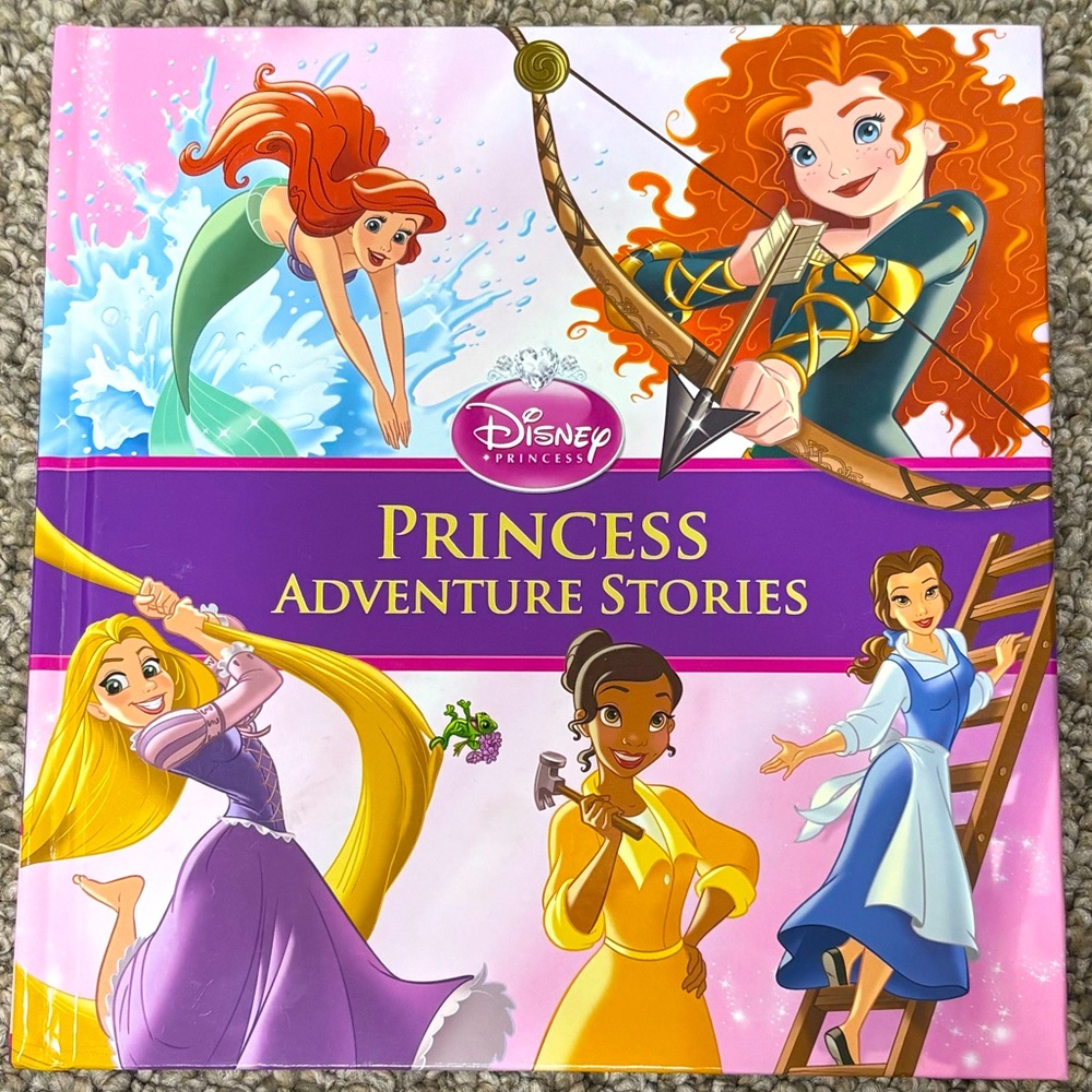 Disney Princess Adventures Stories Hardback Book